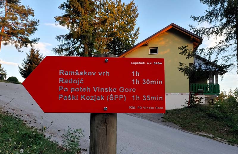 Koča na Lopatniku